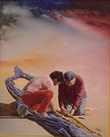 Acrilico/Oleo       100 x 81 cm       1987